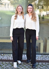 Management Team: Anna Kirchhoff und Mina Haverkamp